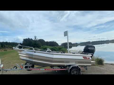 AMP BOATS 4.5 SC OJ- Mercury 65hp outboard jet drive