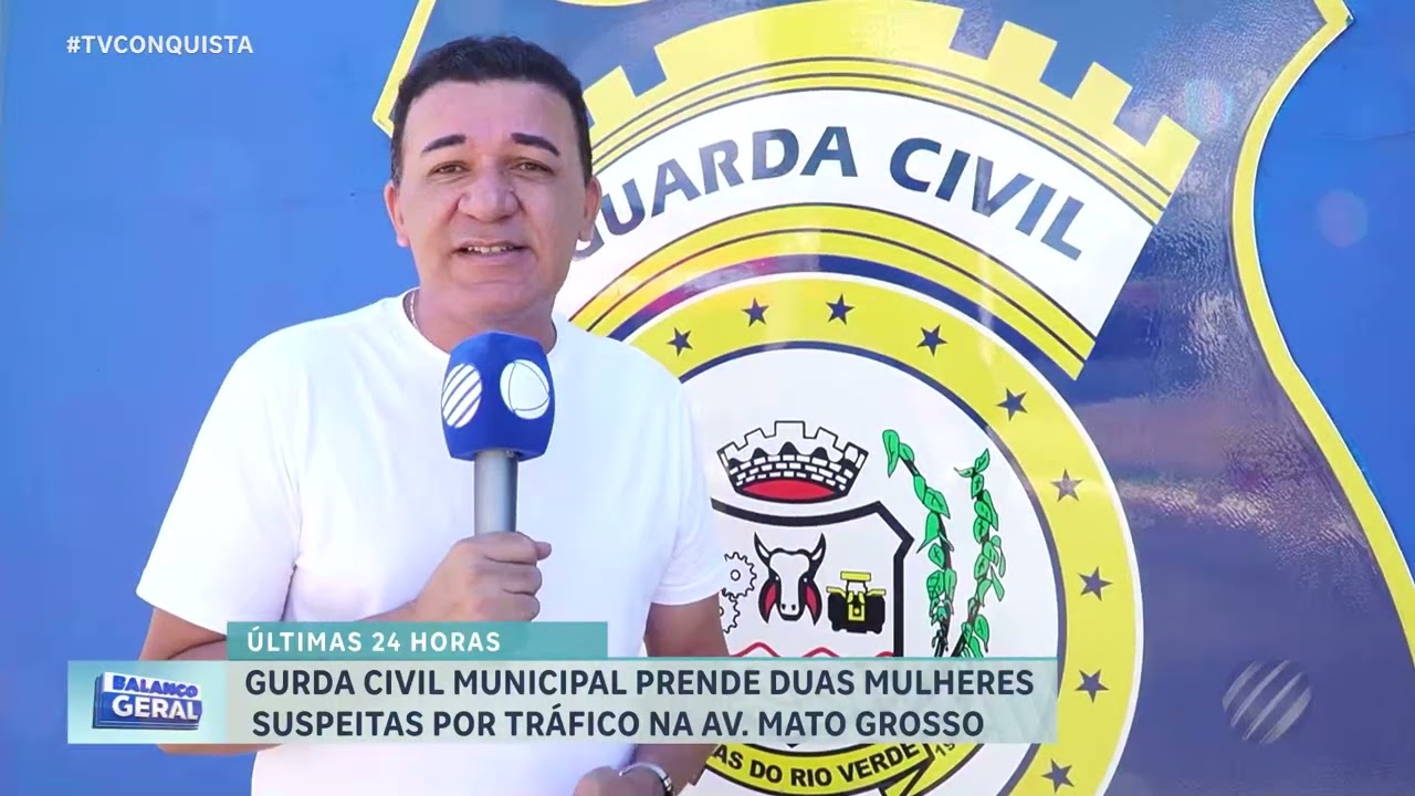 Guarda Municipal prende duas mulheres por tráfico em Lucas do Rio Verde