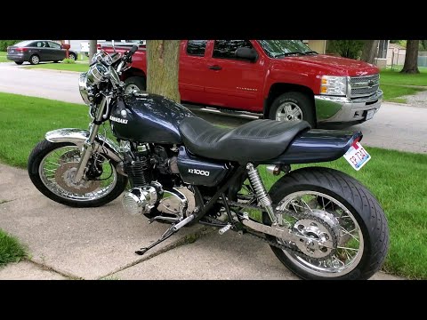 1978 Kawasaki KZ1000 Stretched Custom Build