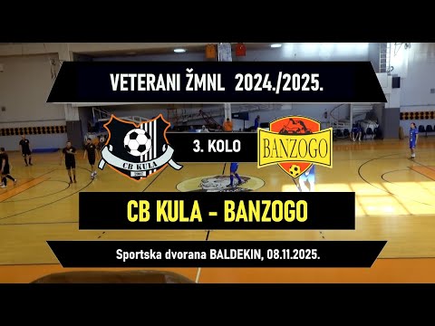 VETERANI ŽMNL: CB KULA - BANZOGO  1:0, 08.11.2025.