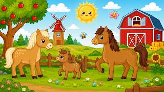 🌾 Cavalos ao Vento do Anoitecer — Sons Relaxantes da Natureza Para Dormir Melhor 💤