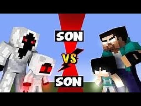HEROBRINE SON VS ENTITY303 SON | SON VS SON | GOOD SON VS EVIL SON | @xdjames1959