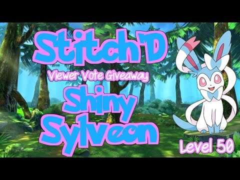 (CLOSED) Shiny Sylveon Level 50 GTS Giveaway on Pokemon X, Y, & Omega Ruby & Alpha Sapphire