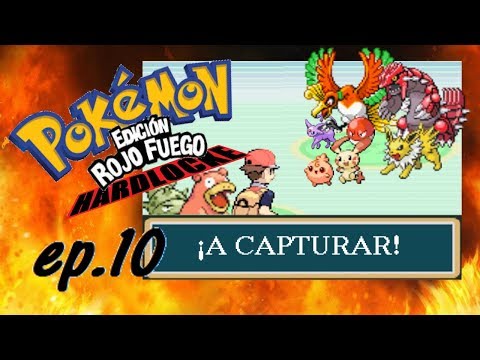 Pokémon Rojo fuego Hardlocke ep.10 Dia de Capturas