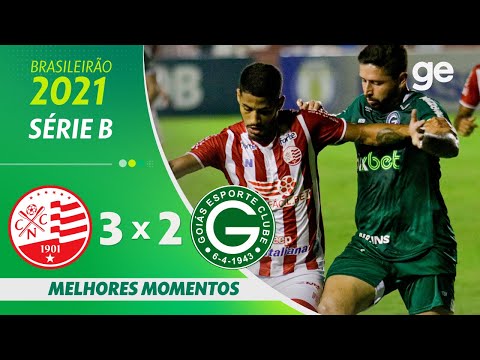Gols e lances de Náutico x Goiás