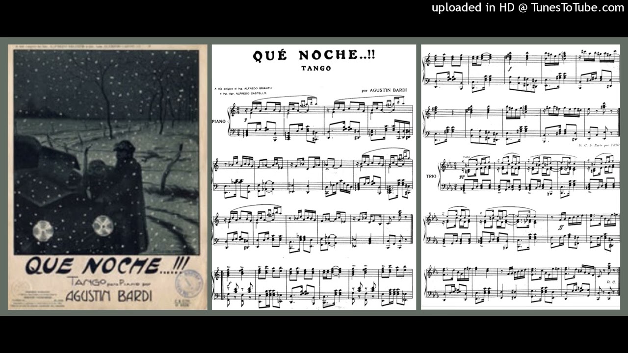 Que noche - Orquesta Roberto Firpo - 1917