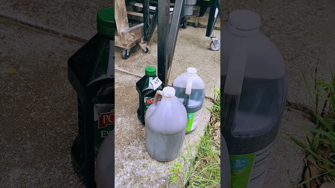 Alternative fuels, conical holding tanks for WVO WMO