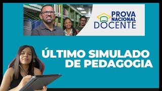 Prova Nacional Docente 2025: Último Simulado de Pedagogia