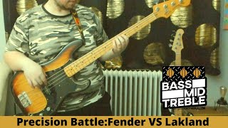 Video thumbnail for 1979 Fender Precision Bass VS Lakland 44-64 Vintage P - BMT Quicky Series by Bass Mid Treble