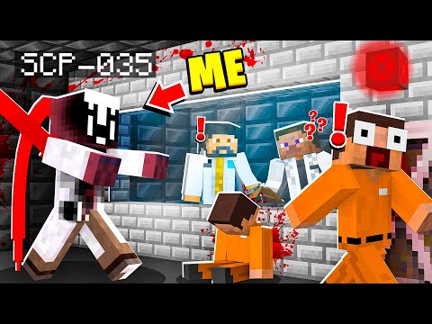I Became SCP-035 "The Mask" in MINECRAFT! - Minecraft Trolling Video
