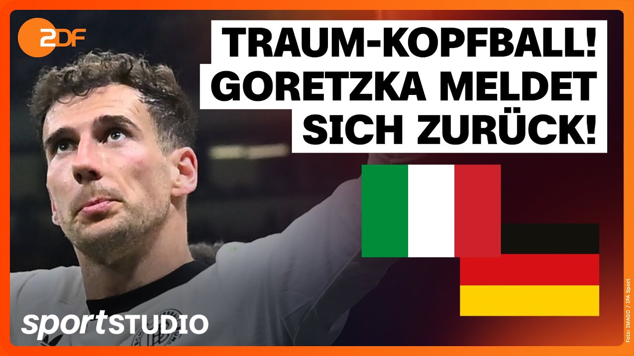 Italien – Deutschland | UEFA Nations League, Viertelfinale Saison 2024/25 | sportstudio