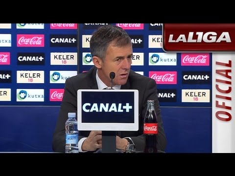 Rueda de Prensa de Alcaraz tras el Real Sociedad (2-2) Granada CF - HD
