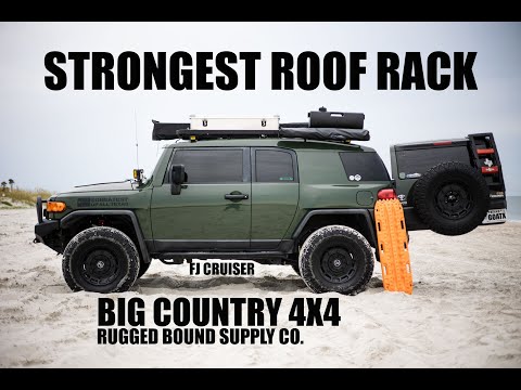 Why I got rid of my Front Runner Roof Rack: Big Country 4x4 FJ Cruiser Roof Rack.