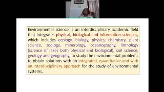 Environmental Awareness by Dr. SURYANARAYANA IRAGAVARAPU