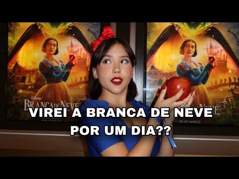 24 HORAS SENDO A BRANCA DE NEVE + vlog da pré-estreia do filme