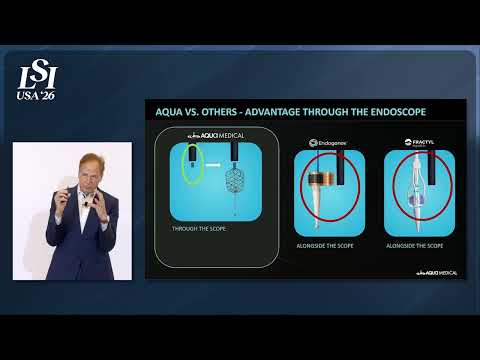 Lloyd Mencinger, Aqua Medical - Through-the-endoscope vapor ablation for GI care | LSI USA '26