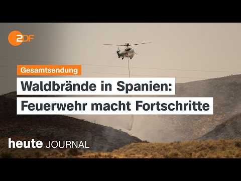 Video Thumbnail: heute journal vom 11.07.2026 Waldbrände in Spanien, AfD-Landesparteitag, Norwegen im WM-Fieber