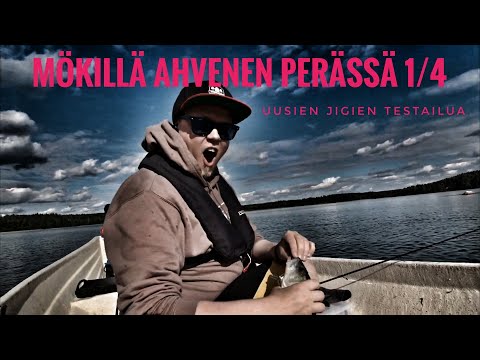 Mökillä ahvenen perässä 1 - Uusien jigien testailua & enkkojen rikkomista!