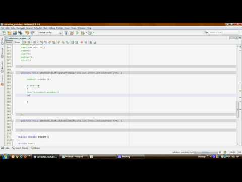 Java Tutorials Netbeans Calculator 33