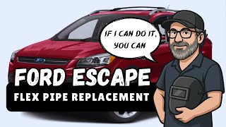 "Ford Escape Flex Pipe Replacement DIY | Easy Fix for Exhaust Leaks!"