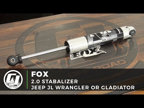 2018-2021 Jeep JL or Gladiator | Fox 2.0 Steering Stabilizer