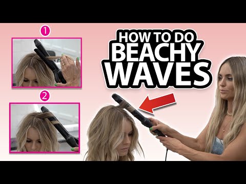 How To Do Beachy Waves! | @Hairby_chrissy