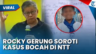 Download lagu Rocky Gerung Soroti soal Bocah di NTT gegara Tak Bisa Beli Buku: Ada yang Salah di Republik mp3