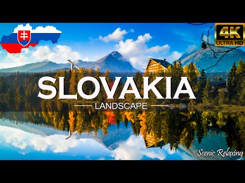 FLYING OVER SLOVENIA (4K UHD) | Relaxing Music Along With Beautiful Nature Videos - 4K Video HD