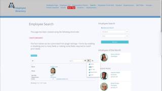 Powerful yet easy to use Company Directory – Employee Directory Pro WordPress Plugin