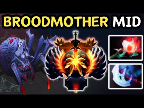 🔥 BROODMOTHER MID IS UNSTOPPABLE SPIDER 🔥 DOTA 2