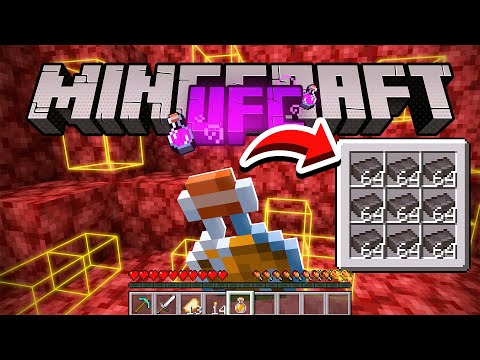ACHANDO NETHERITA COM POÇÃO DE X-RAY - Minecraft Magico UFC #2
