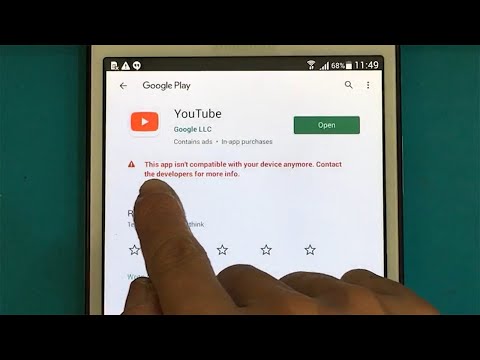 How to Install Youtube on old phones and tablets, Android 4.4.2