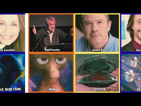 Voice Actors Behind the Characters: Finding Nemo, Shark Tale, & Finding Dory (Part 5)