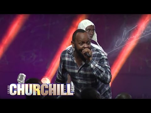 Mbuvi Performs Kawaya on Churchill Show
