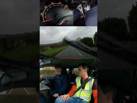 Driving test emergency stop. #mocktest #learningtodrive