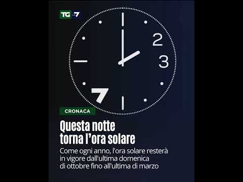 Questa notte torna l’ora solare: a che ora c’è il cambio orario. Perché non è stato abolito