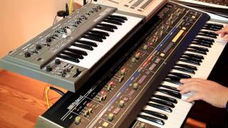Italo with Jupiter-6, TR-707, and SH-101