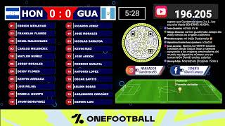 HONDURAS VENCE 2 - 1 A GUATEMALA POR AMISTOSO INTERNACIONAL FECHA FIFA POR REY DEPORTIVO