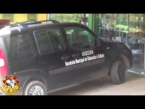 Carro da Educação em pleno Sábado no Mercado do Justinos