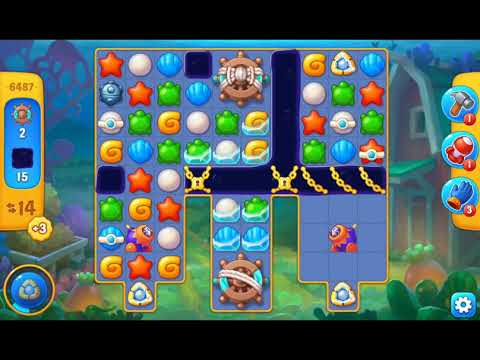 Fishdom 2021 - Level 6487   #playrix #fishdom #gaming