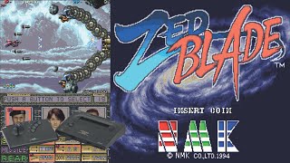 Zed Blade  Neo Geo - C&M Playthrough