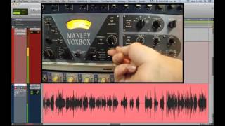 Mixing vocals with Manley Voxbox Channel Strip