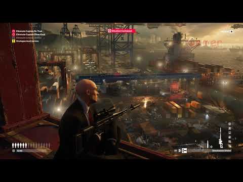 HITMAN 2 - Sniper Assassin | Hantu Port | Silent Assassin