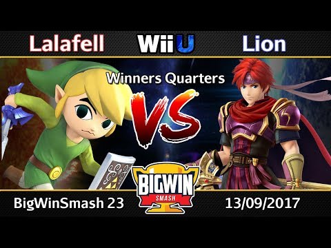BigWinSmash 23 - Winners Quarters - Lalafell (Toon Link) v Lion (Roy)