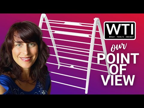 Whitmor Folding Spacemaker Drying Rack - WTI product video review