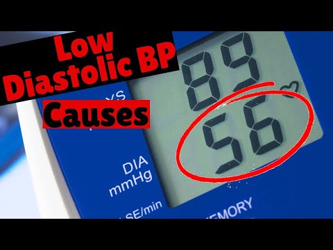 Low Diastolic Blood Pressure Causes | Find Out What Causes Low Diastolic Pressure