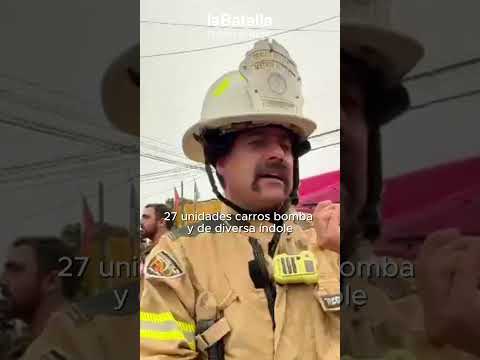 BOMBEROS DE MAIPÚ DESPLEGADOS EN CONCEPCIÓN Y PENCO