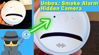 Camduck Hidden Camera Unboxing - Wireless Spy Camera Inside a Smoke Detector!