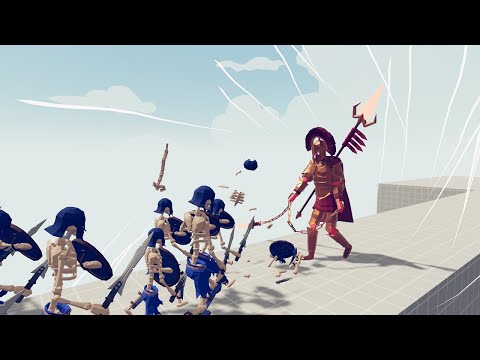 Ares (god of war) vs Armies｜Totally Accurate Battle Simulator TABS