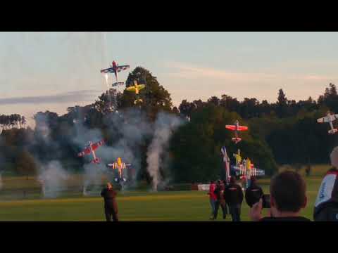 Prop hanging at Weston park International  model air show 2019
